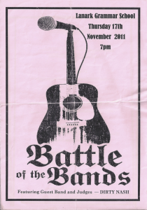 Battle of the bands - Lanark