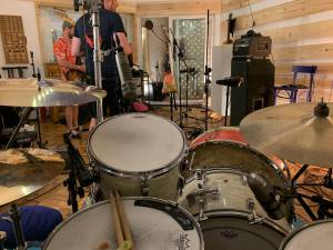 Drums at 123 Productions, Peckham, London