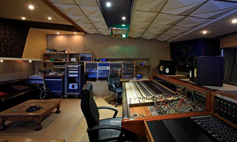 Rockfield Studio Control Room