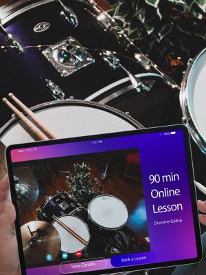 Private Drum Lesson 90min (Online)